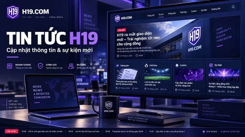 Tin tức H19 cập nhật thông tin sự kiện và thông báo mới